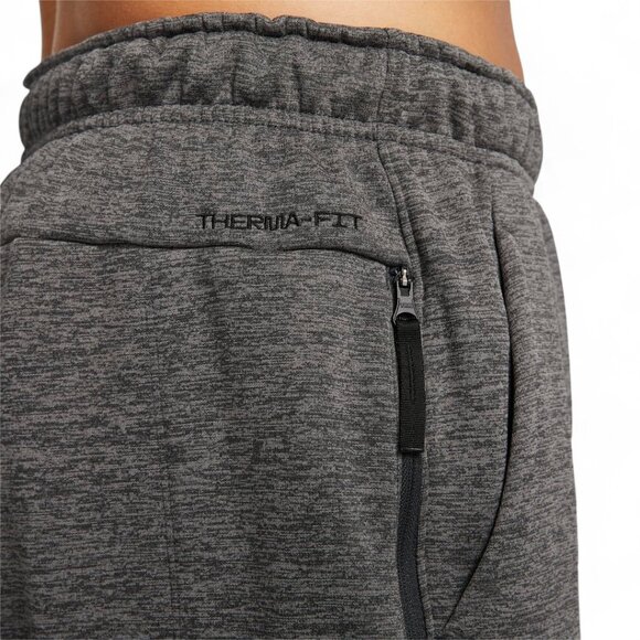 Nike Men's Size 4XL Therma-Fit Sweatpants Charcoal Heather Grey Athleticwear NWT - Picture 4 of 8